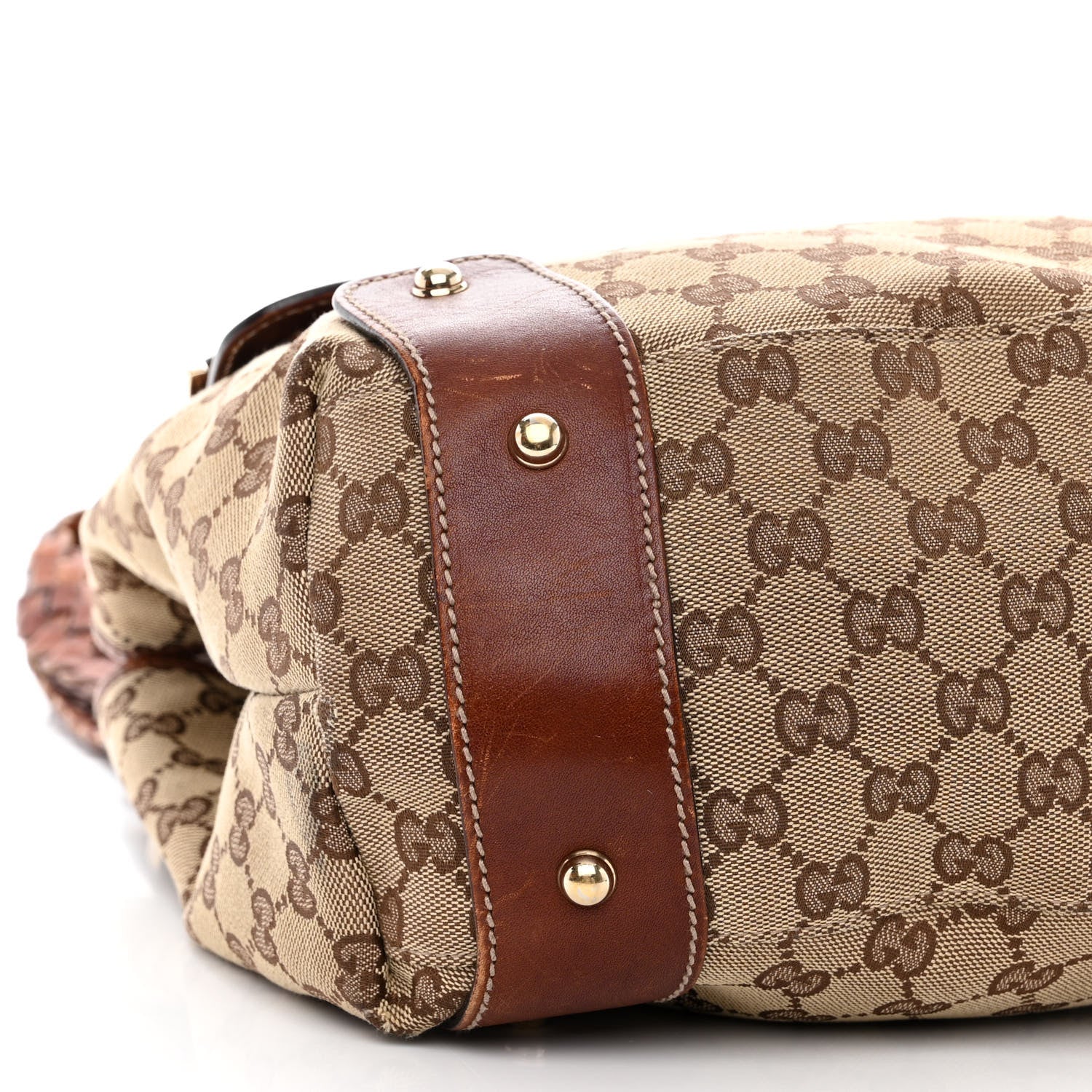 Gucci Monogram Medium Pelham Shoulder Bag Brown 9 of 10