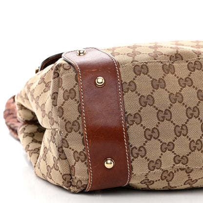 Gucci Monogram Medium Pelham Shoulder Bag Brown 9 of 10
