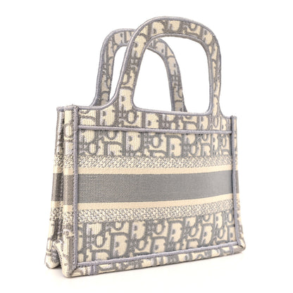 Christian Dior Oblique Mini Book Tote Grey Multicolor 3 of 11