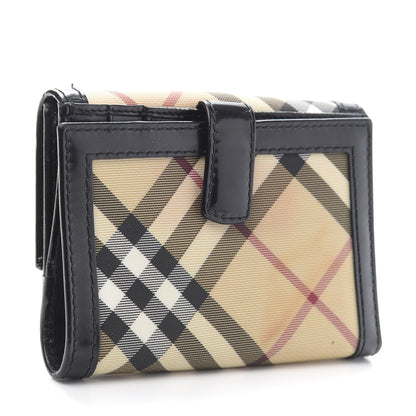 Burberry Nova Check Penrose Compact Wallet Black 3 of 12