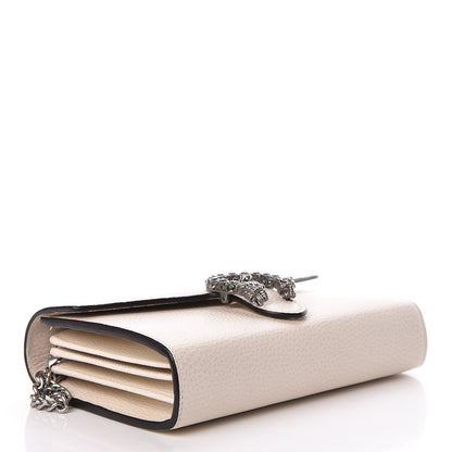 Gucci Dollar Calfskin Mini Dionysus Chain Wallet Mystic White 4 of 12