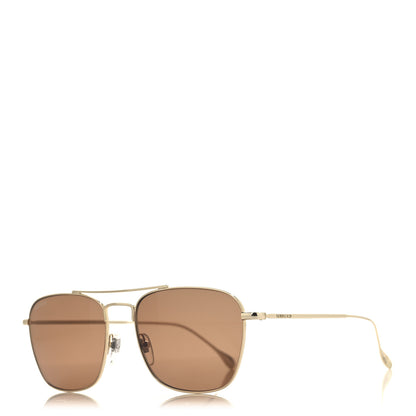 Gucci Metal Aviator Sunglasses GG1183S Gold Brown 1 of 7