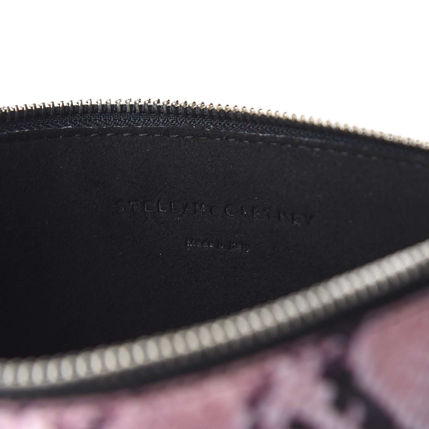 Stella McCartney Eco Python Logo Pouch Pink 10 of 18