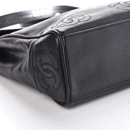 Chanel Caviar CC Shoulder Bag Black 14 of 15