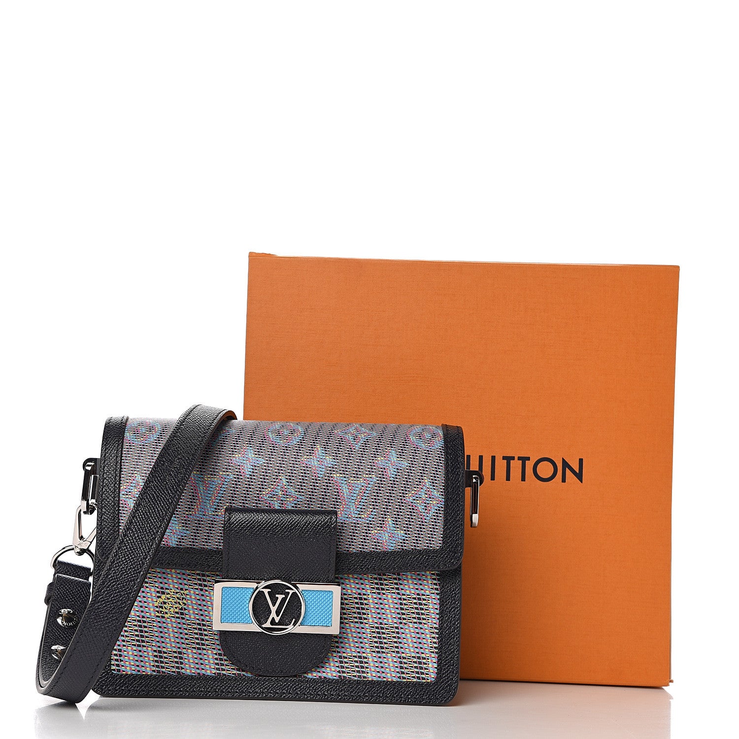 Louis Vuitton Monogram LV Pop Mini Dauphine Blue 9 of 9