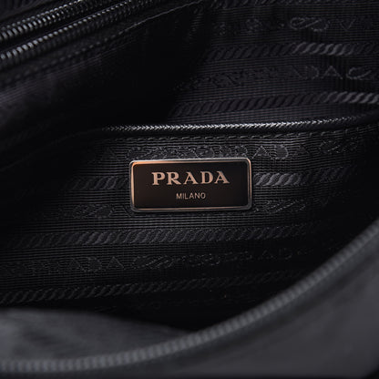 Prada Nylon Tessuto Messenger Bag Black 6 of 11