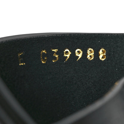 Chanel Calfskin Patent Calfskin Logo Mules 37.5 Black 8 of 8