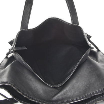 Valentino Garavani Nappa Medium Rockstud Zippered Tote Black 7 of 10