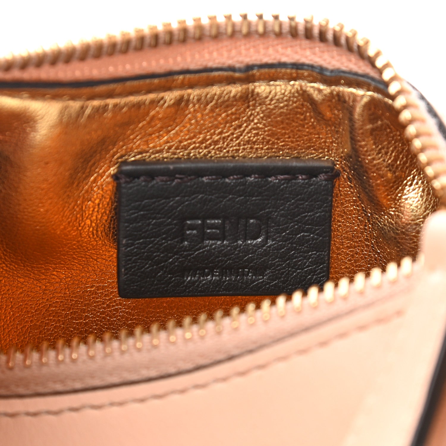 Fendi Vitello Grace Matte Nano Fendigraphy Hobo Charm Light Rose 6 of 9