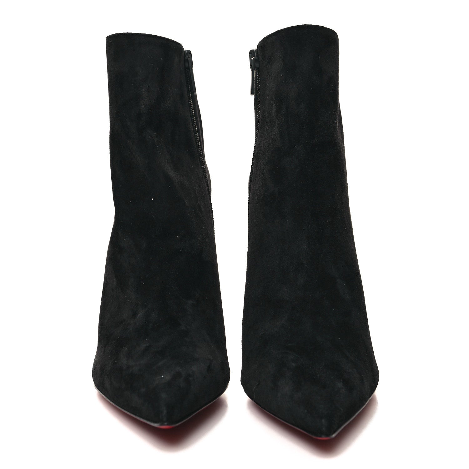 Christian Louboutin Suede So Kate Booty 100 Ankle Boots 38.5 Black 2 of 8