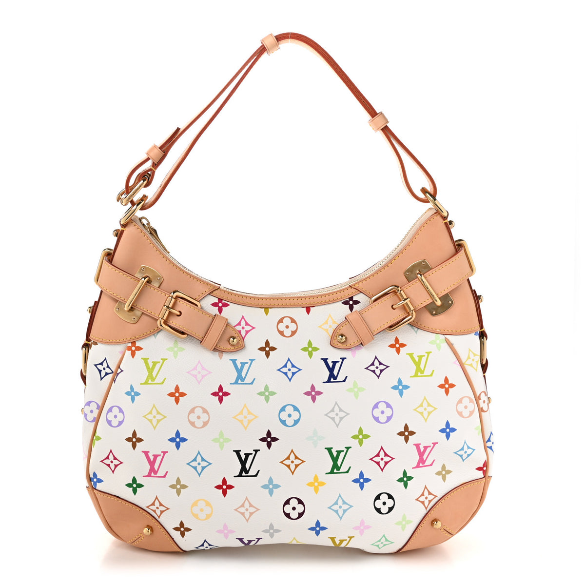 Monogram Multicolor Greta White