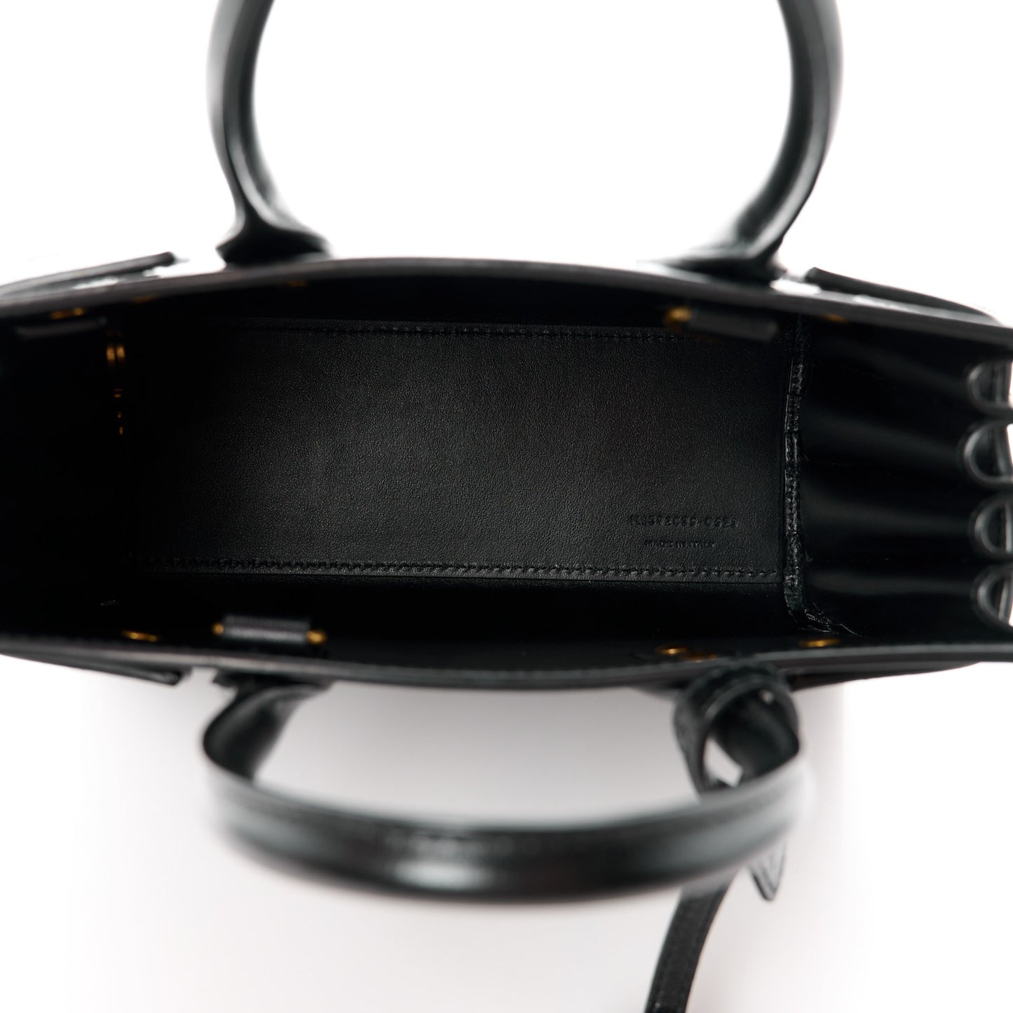 Calfskin Nano Sac De Jour Black
