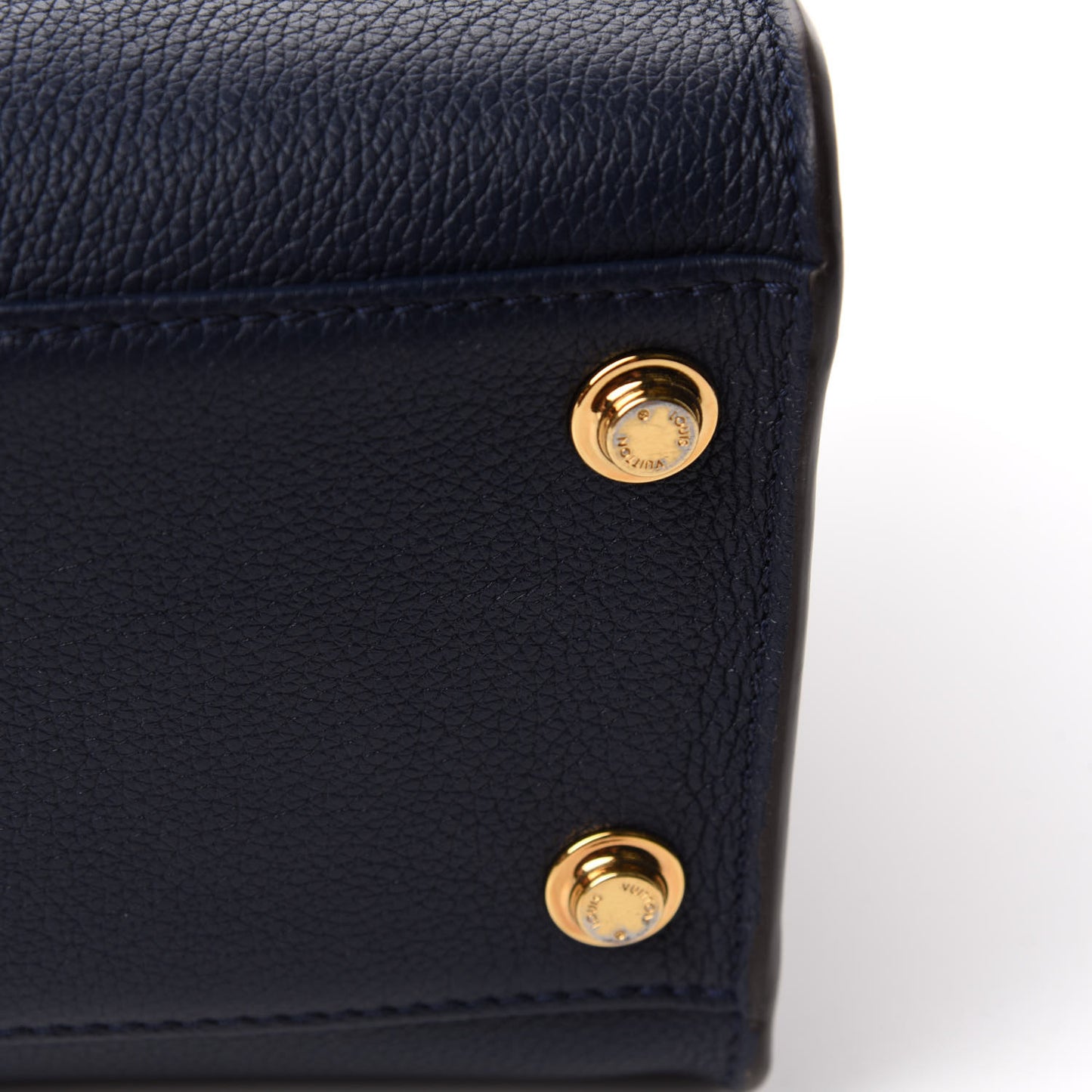 Calfskin Monogram On My Side Marine