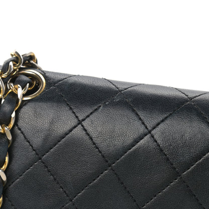 Chanel Lambskin Quilted Small Double Flap Black 17 of 19