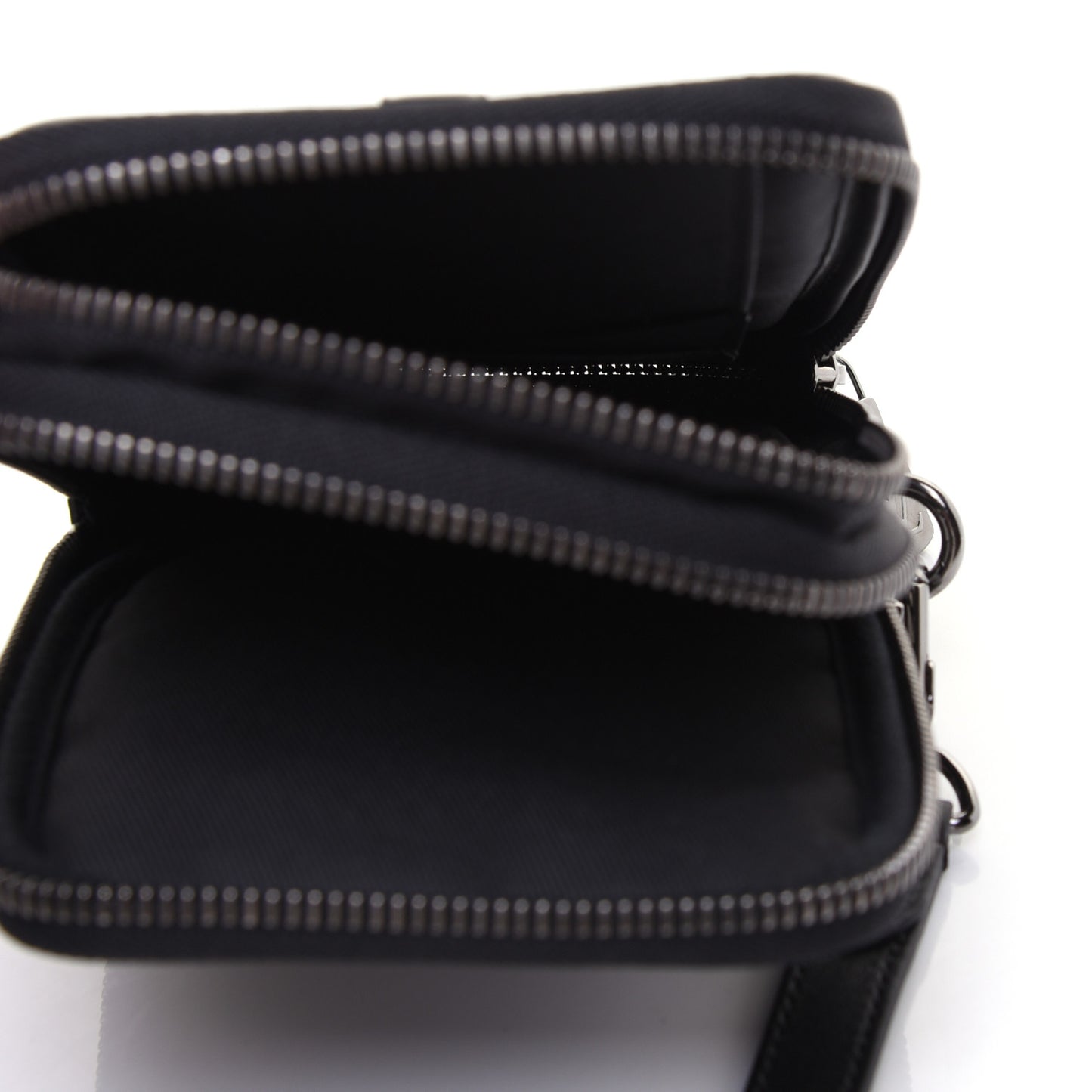Monogram Eclipse Reverse Double Phone Pouch