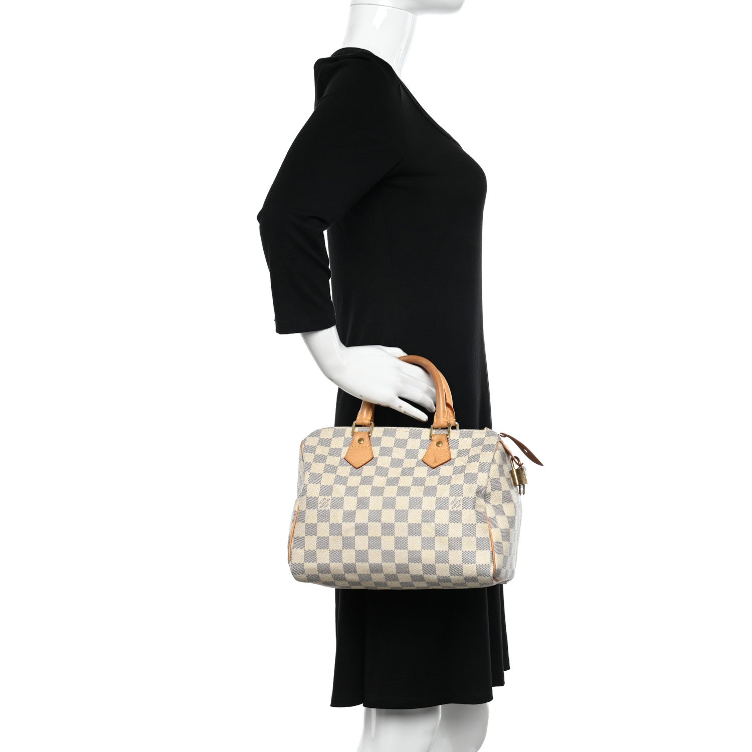 Louis Vuitton Damier Azur Speedy 25 2 of 13