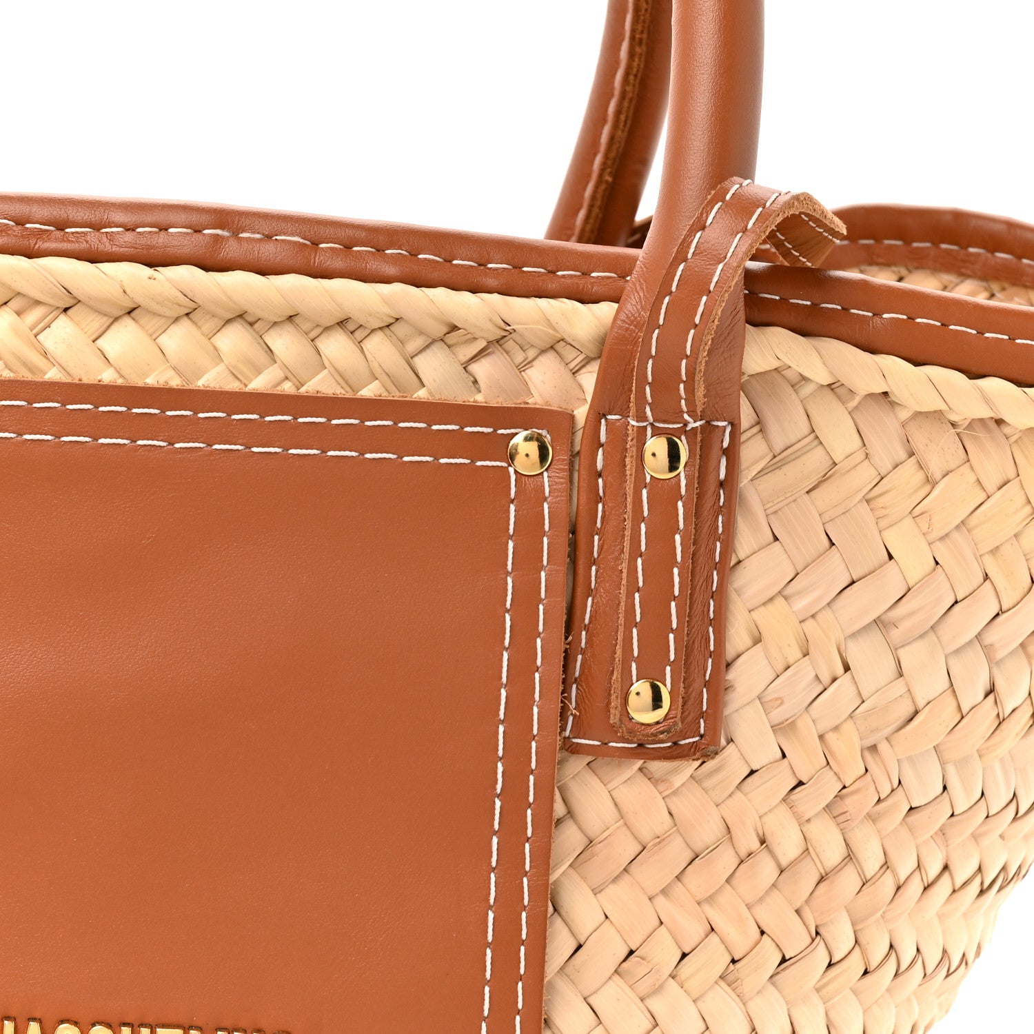 Jacquemus Raffia Le Petit Panier Soli Light Brown 7 of 9