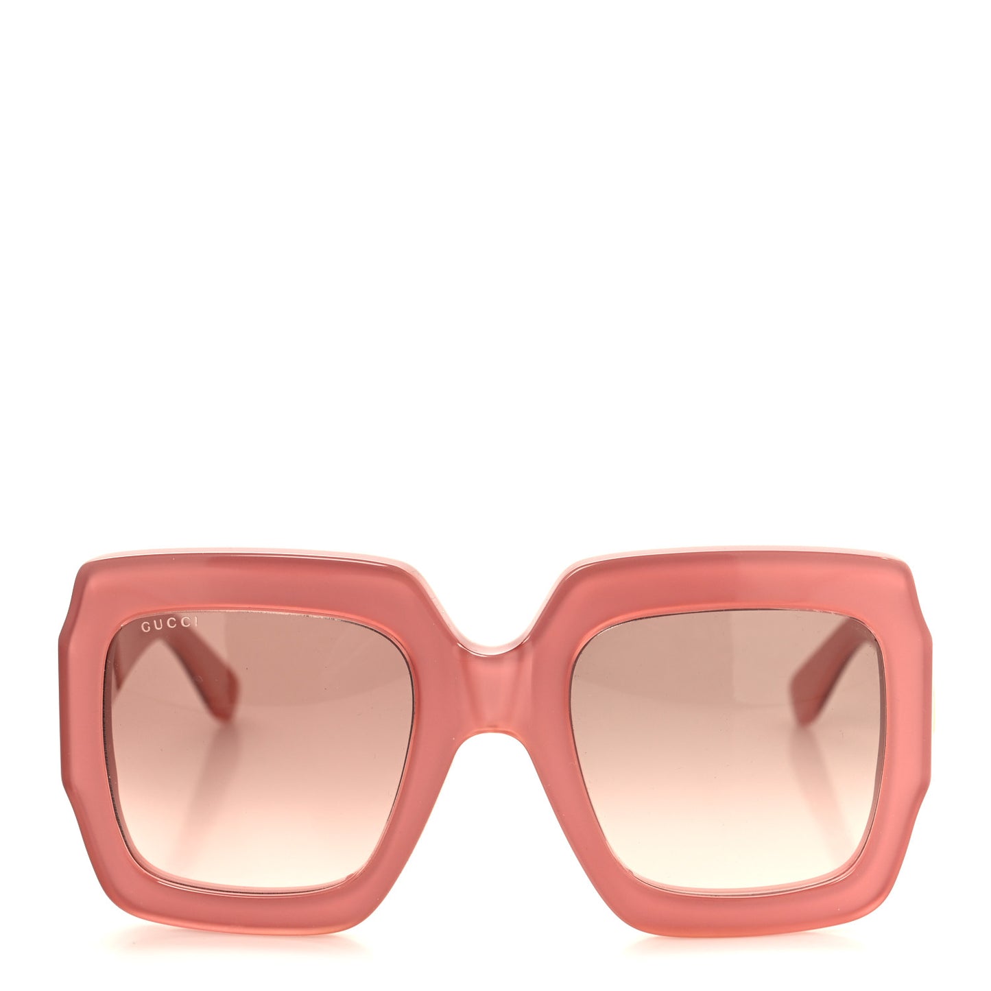 Square Frame GG0178S Sunglasses Rose Brown