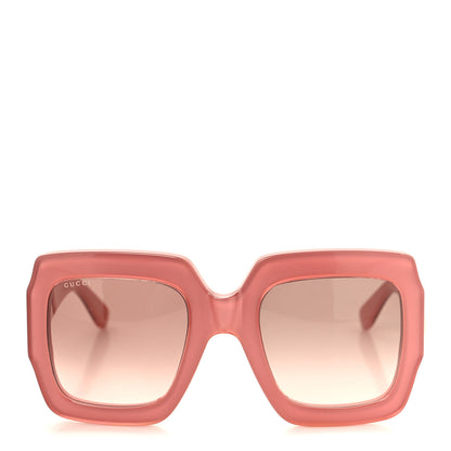 Gucci Square Frame GG0178S Sunglasses Rose Brown 2 of 6
