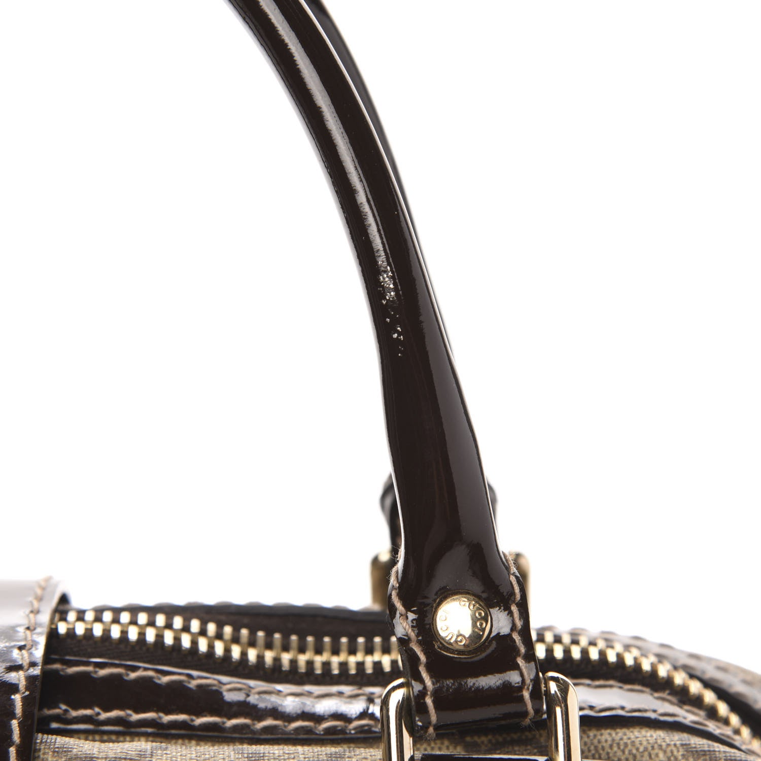Gucci GG Plus Boston Vanity Bag Brown 14 of 15