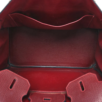 Hermes Fjord Birkin 35 Rouge H 5 of 18