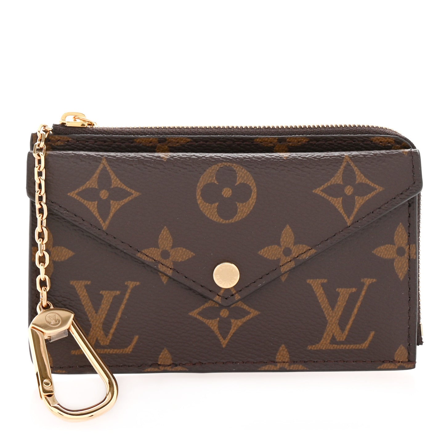 Monogram Recto Verso Card Holder Black