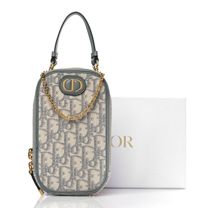 Christian Dior Oblique 30 Montaigne Phone Holder Grey 10 of 10