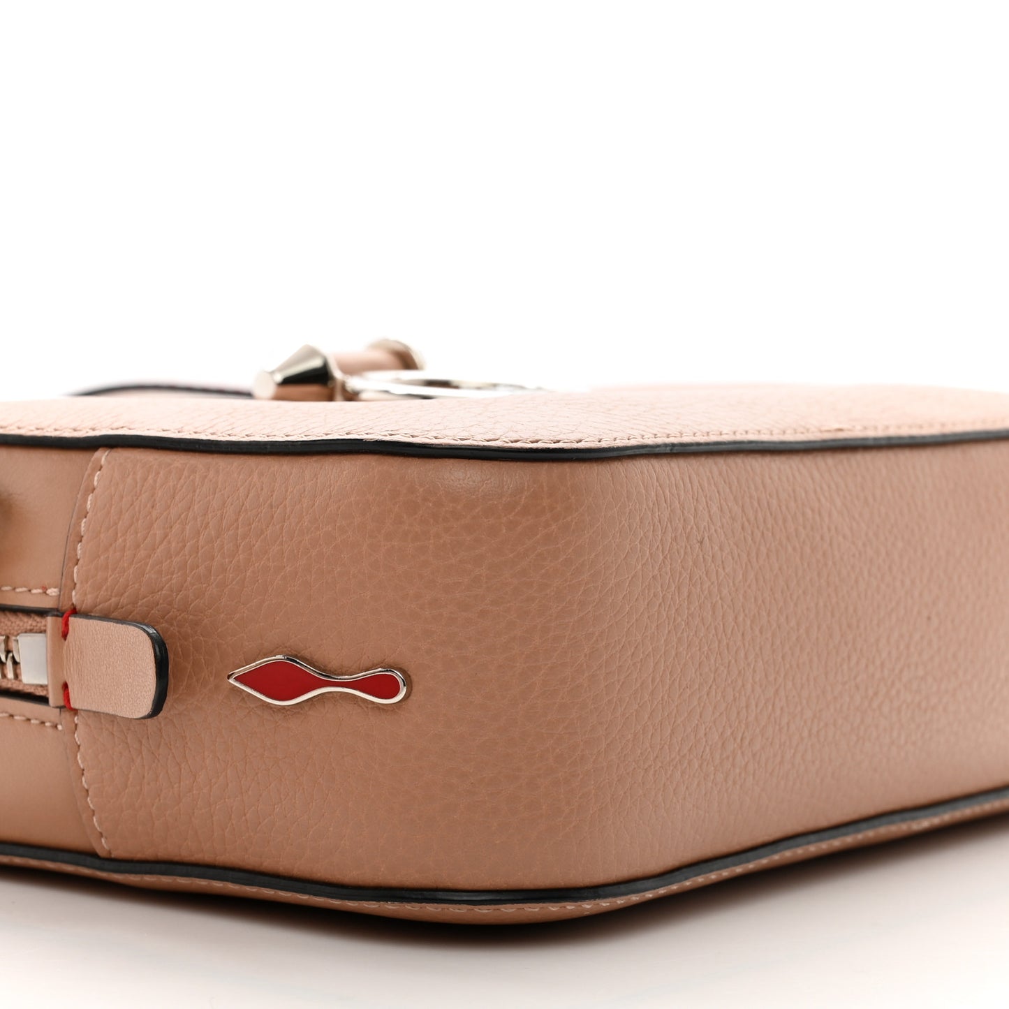 Calfskin Mini Rubylou Crossbody Nude
