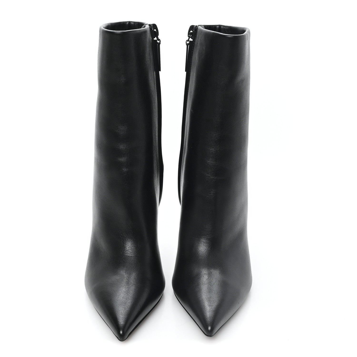 Saint Laurent Nappa Vendome Opyum Ankle Boots 36 Black 3 of 10