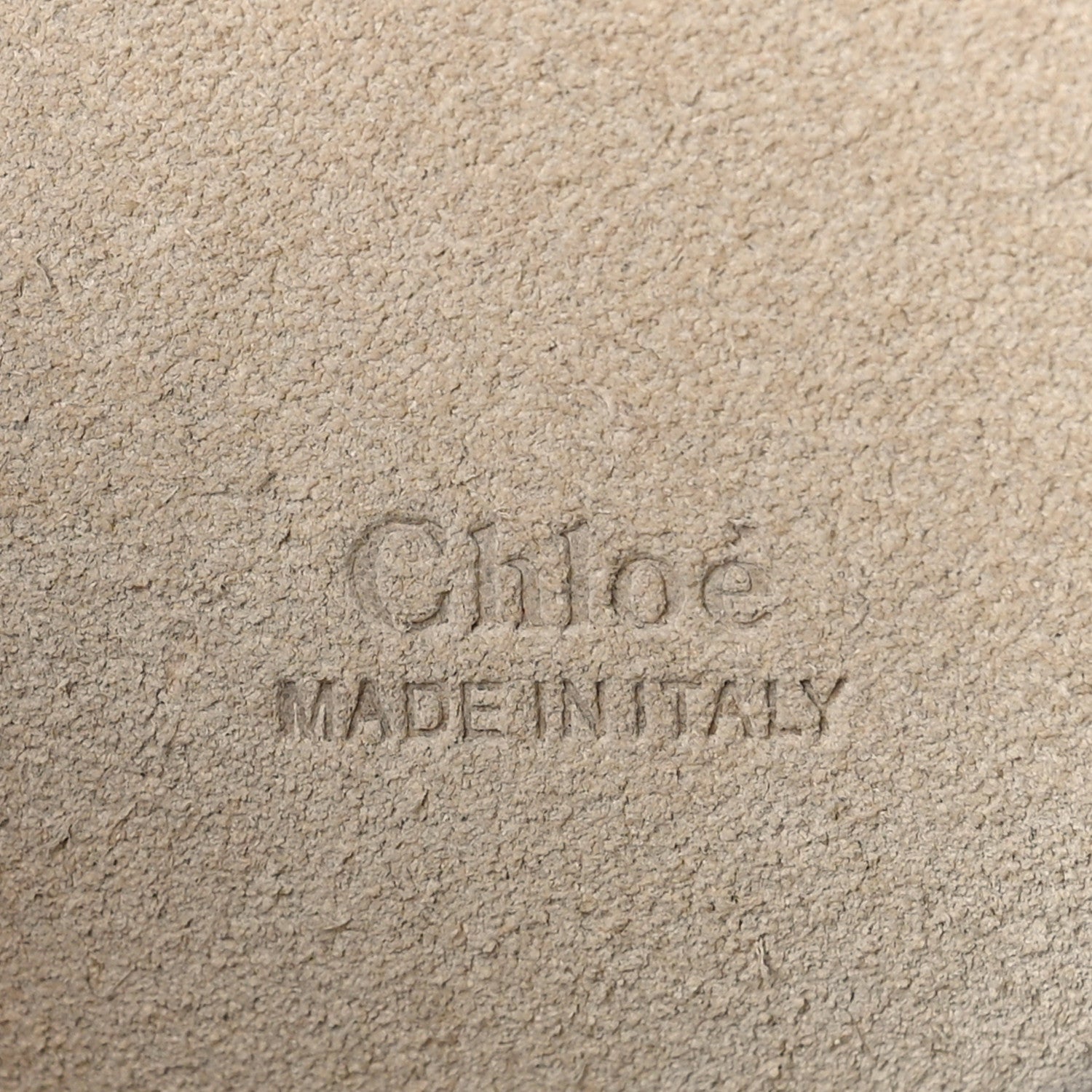 Chloe Calfskin Suede Medium Faye Shoulder Bag Motty Grey 6 of 9