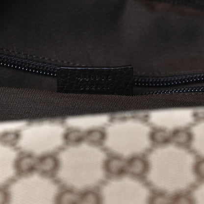 Gucci GG Monogram Travel Backpack Dark Brown 7 of 10