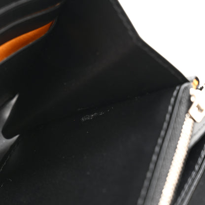 Goyard Goyardine Matignon Zip Around GM Wallet Black 5 of 9
