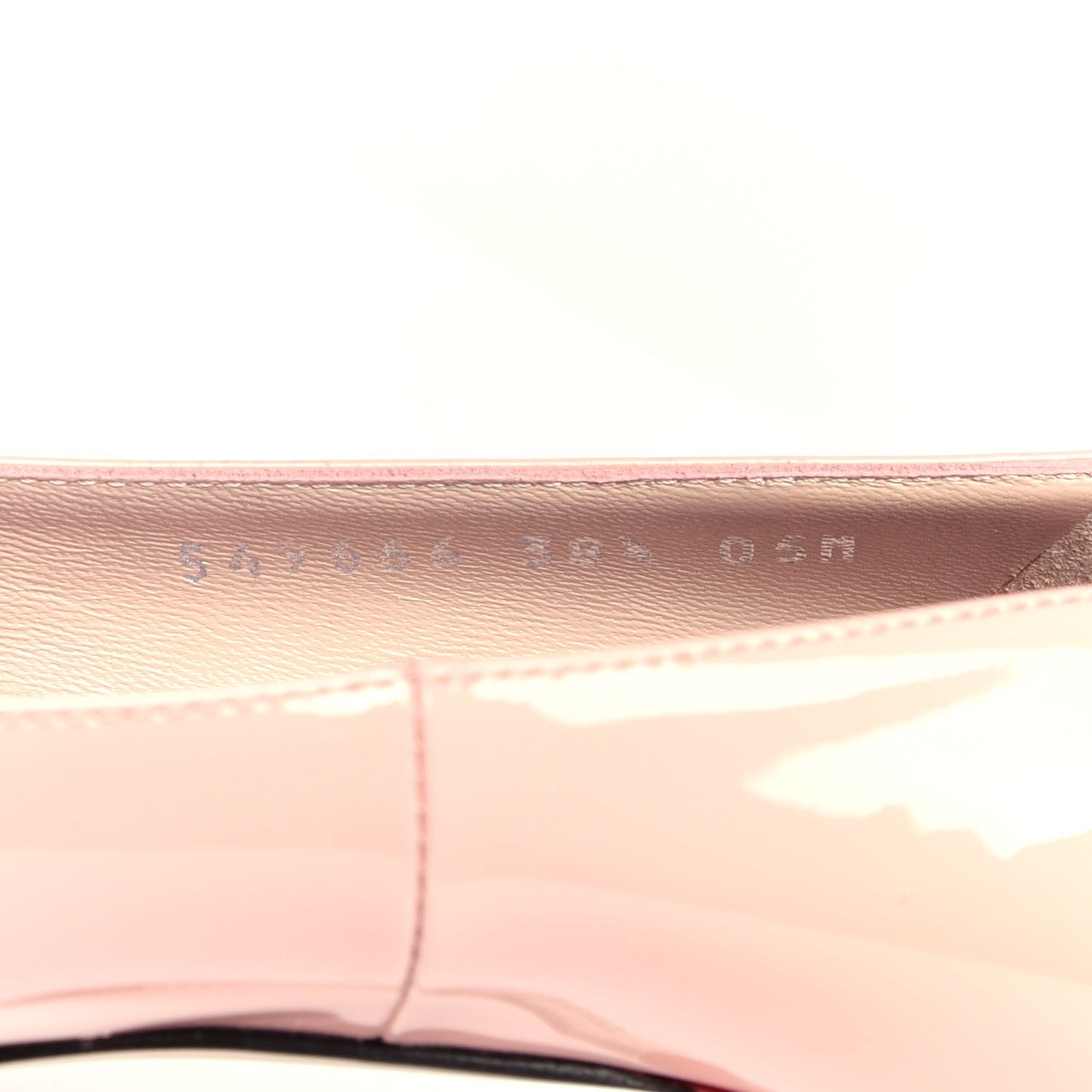 Patent GG Bow Sadie Spike High Heel Pumps 38.5 Perfect Pink