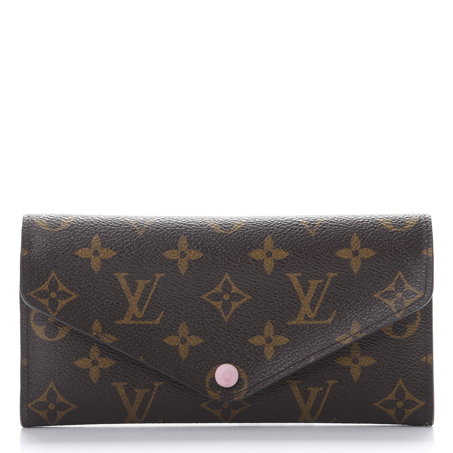 Louis Vuitton Monogram Josephine Wallet Rose Ballerine 3 of 9
