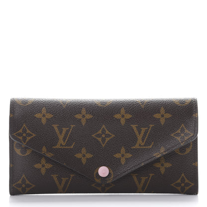 Louis Vuitton Monogram Josephine Wallet Rose Ballerine 3 of 9