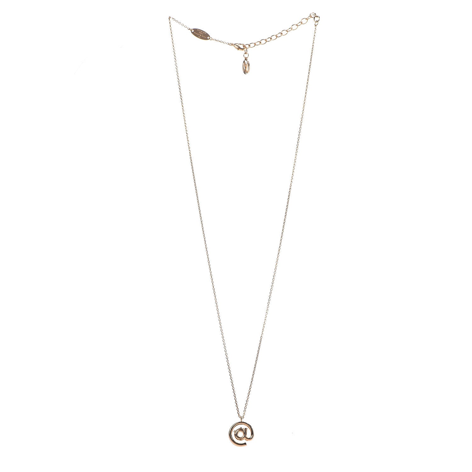 Louis Vuitton LV And Me AT Necklace Gold 3 of 7