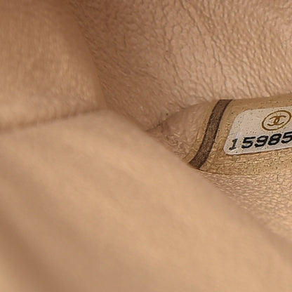 Chanel Caviar Quilted Medium Double Flap Beige Clair 7 of 7