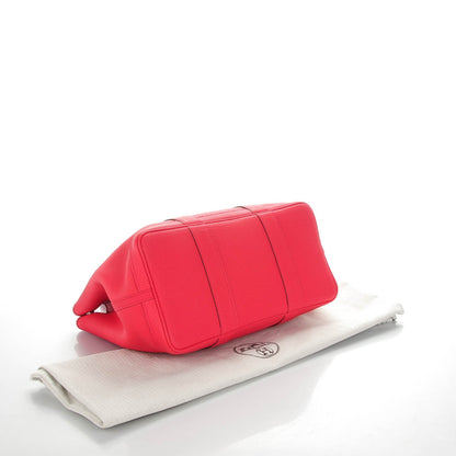 Hermes Vache Country Garden Party MM 36 Rose Jaipur 4 of 6