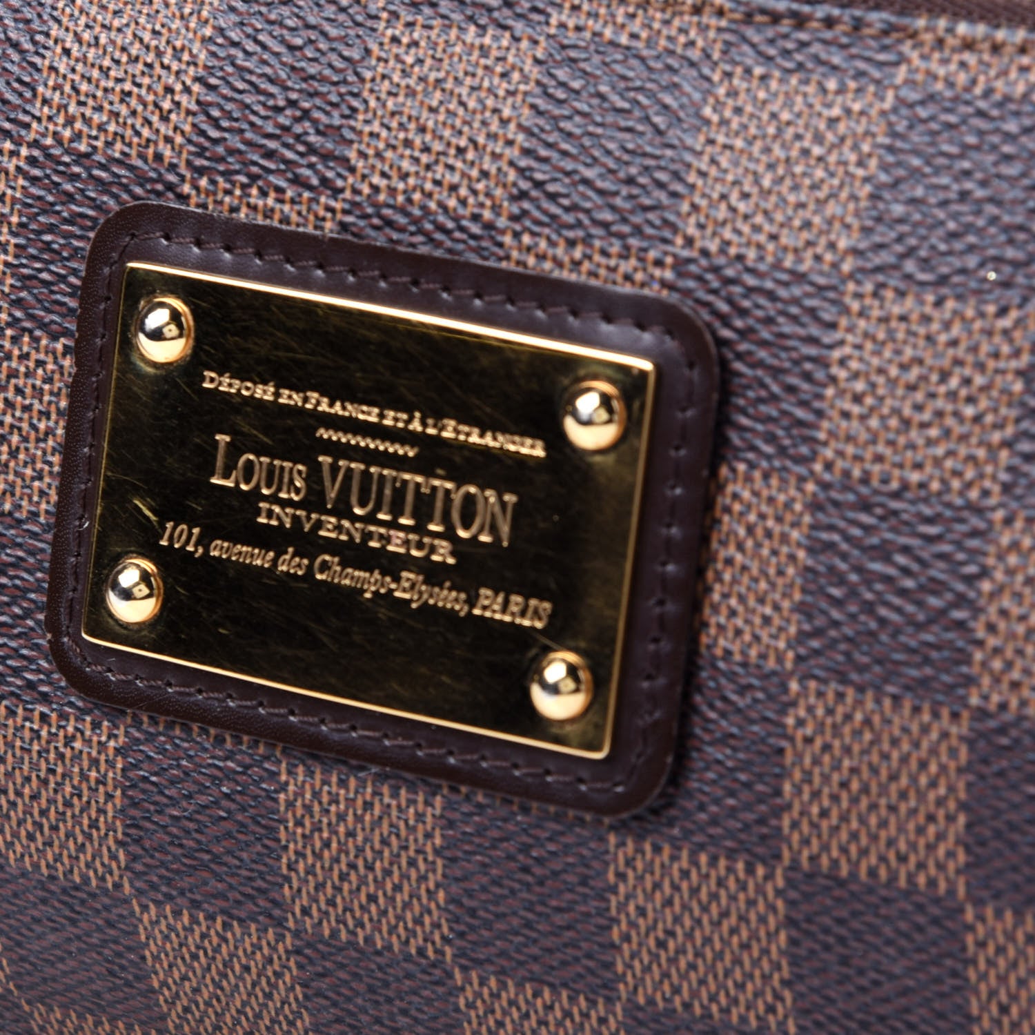 Louis Vuitton Damier Ebene Eva Clutch 7 of 12