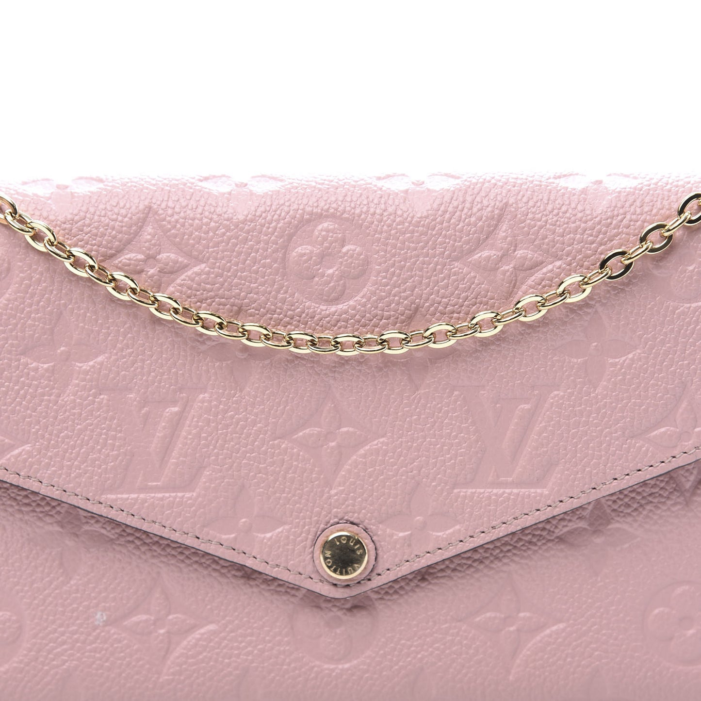 Empreinte Pochette Felicie Chain Wallet Rose Poudre