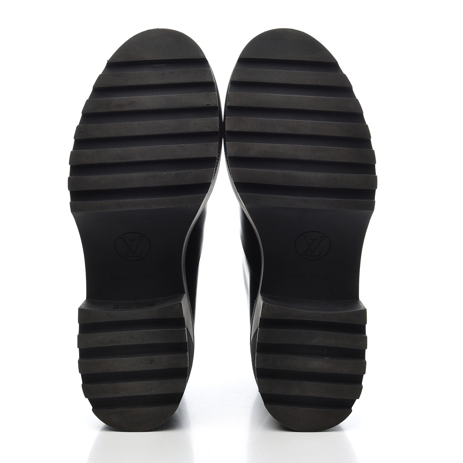 Louis Vuitton Calfskin Monogram Power Squad Flat Ankle Boots 39 Black 5 of 13