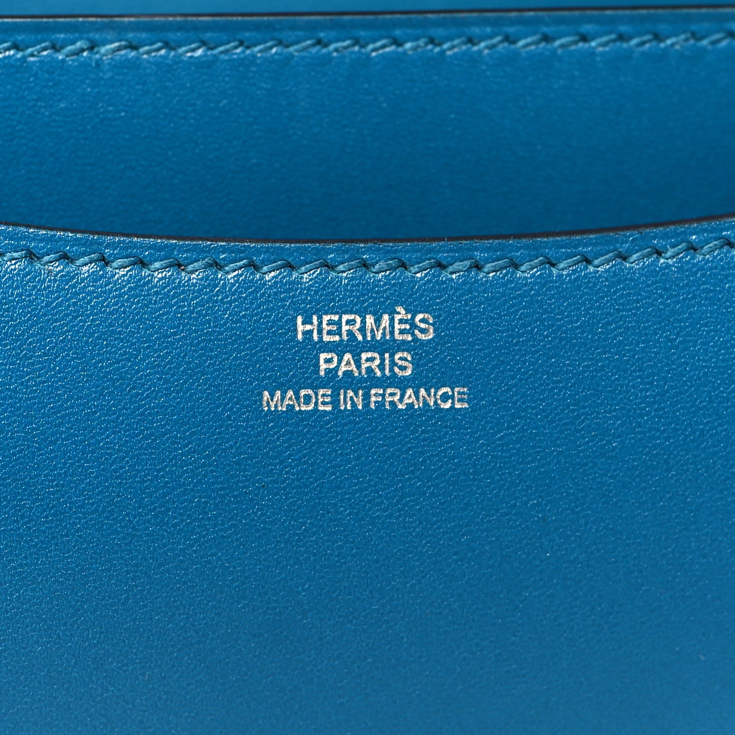 Hermes Tadelakt Constance 18 Bleu Izmir 7 of 12