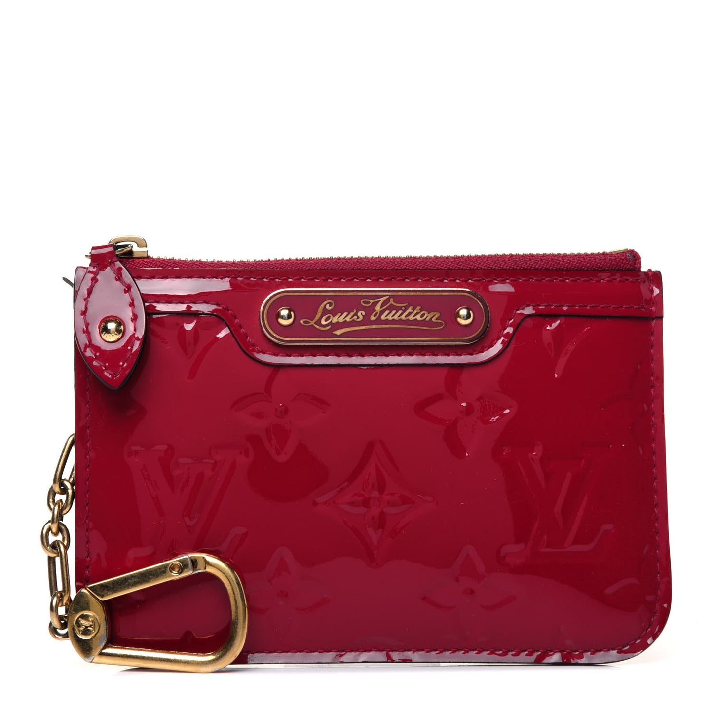 Vernis Key Pouch Rose Indien