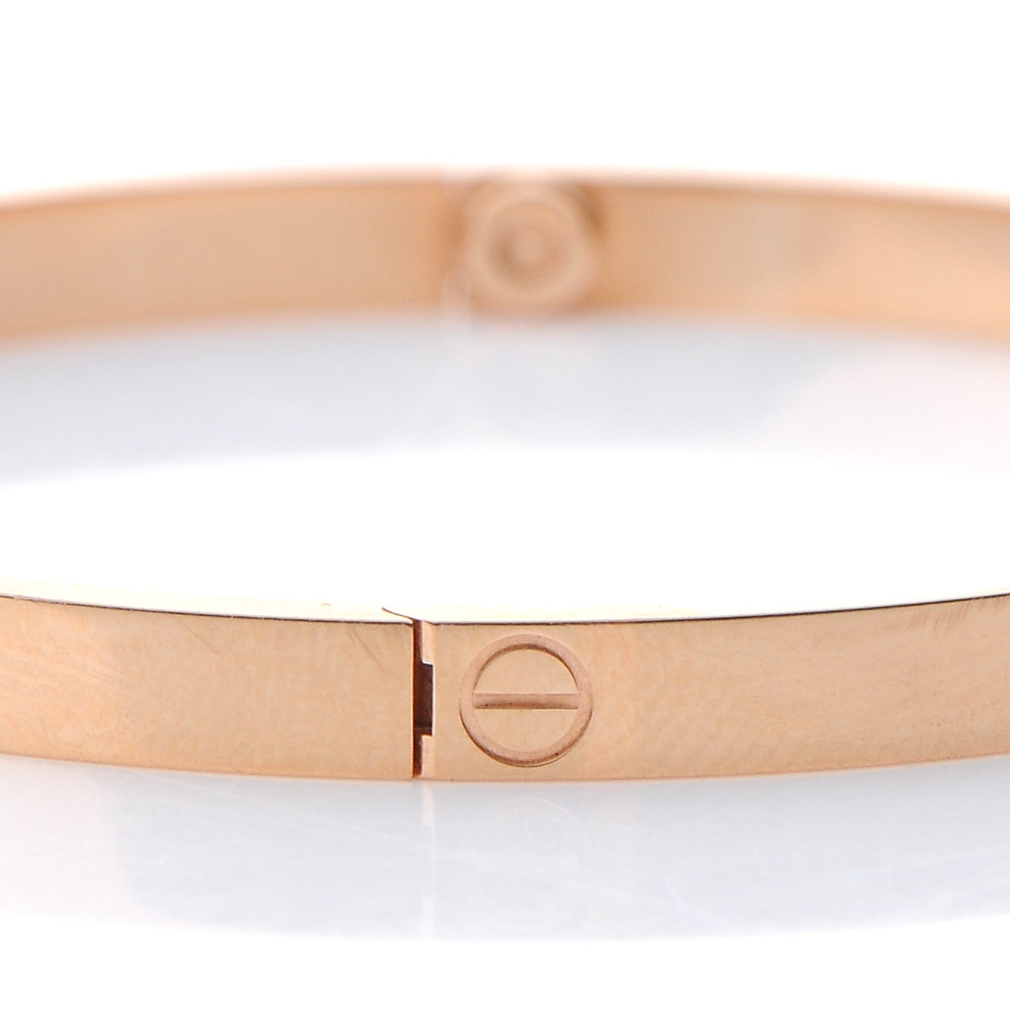 18K Pink Gold Small LOVE Bracelet 16