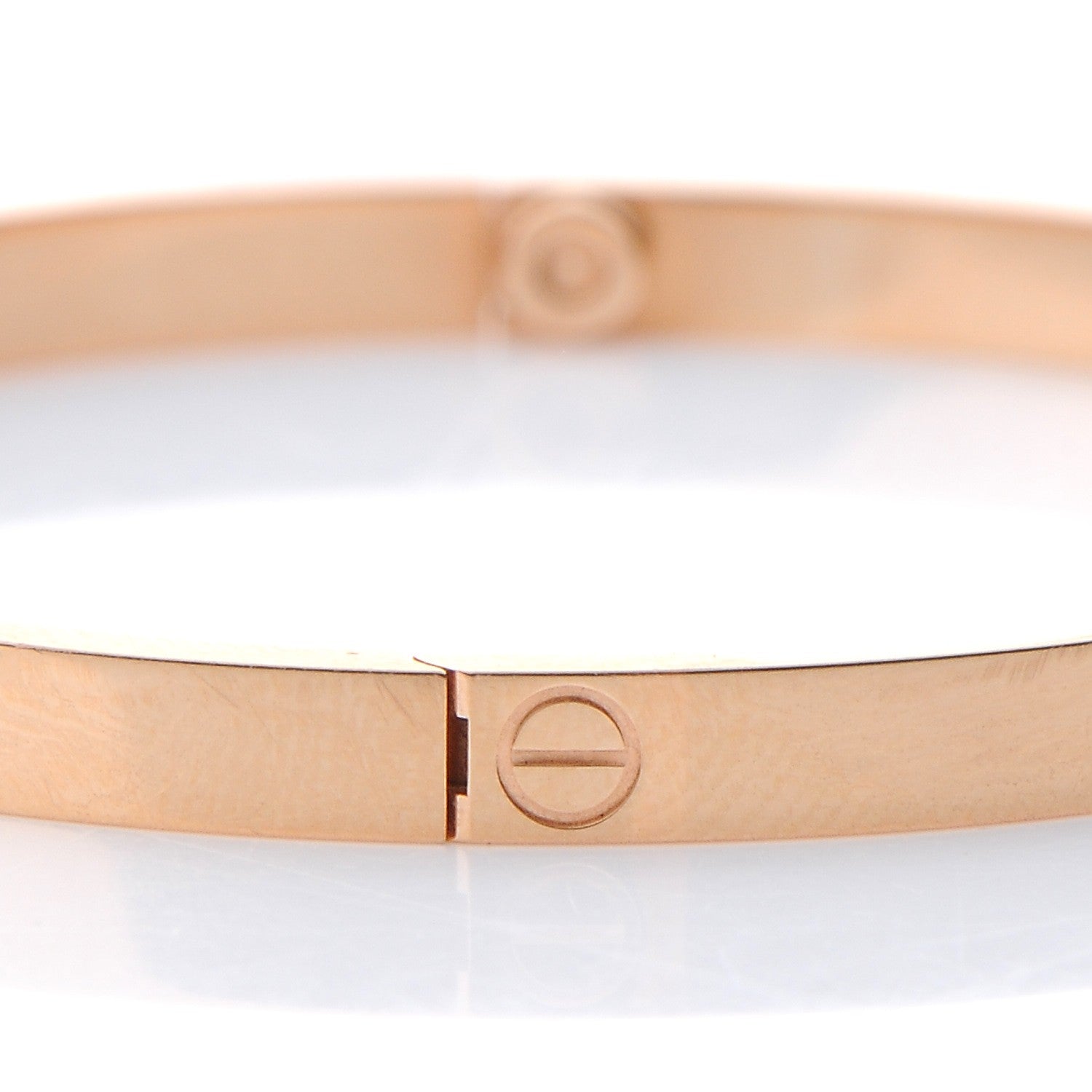 Cartier 18K Pink Gold Small LOVE Bracelet 16 6 of 7