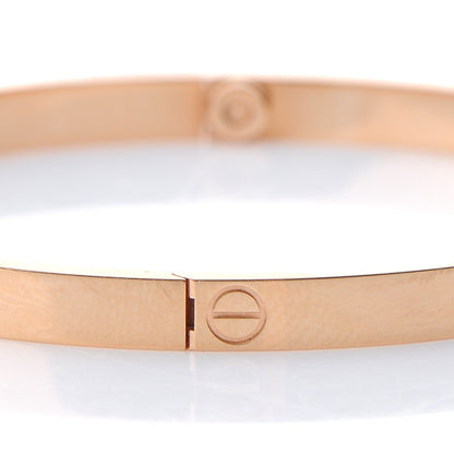 Cartier 18K Pink Gold Small LOVE Bracelet 16 6 of 7