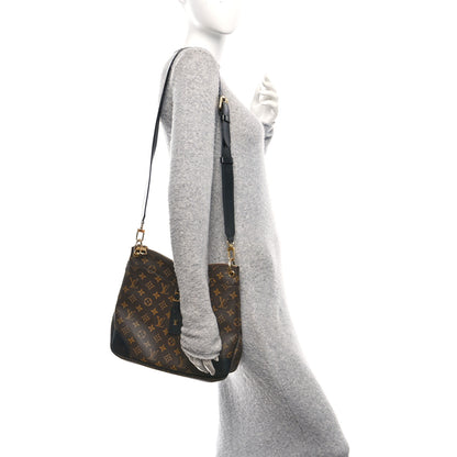 Louis Vuitton Monogram Odeon MM Black 2 of 12