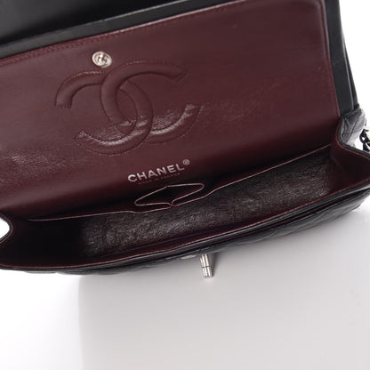 Chanel Lambskin Quilted Medium Double Flap Black 6 of 10