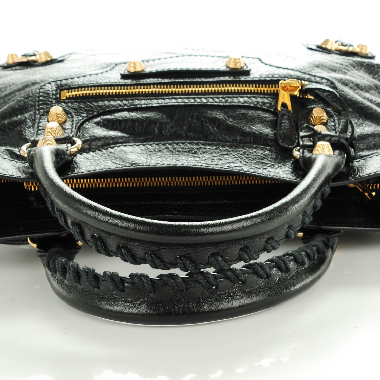 Balenciaga Agneau Giant 12 Gold Hardware Town Black 5 of 8