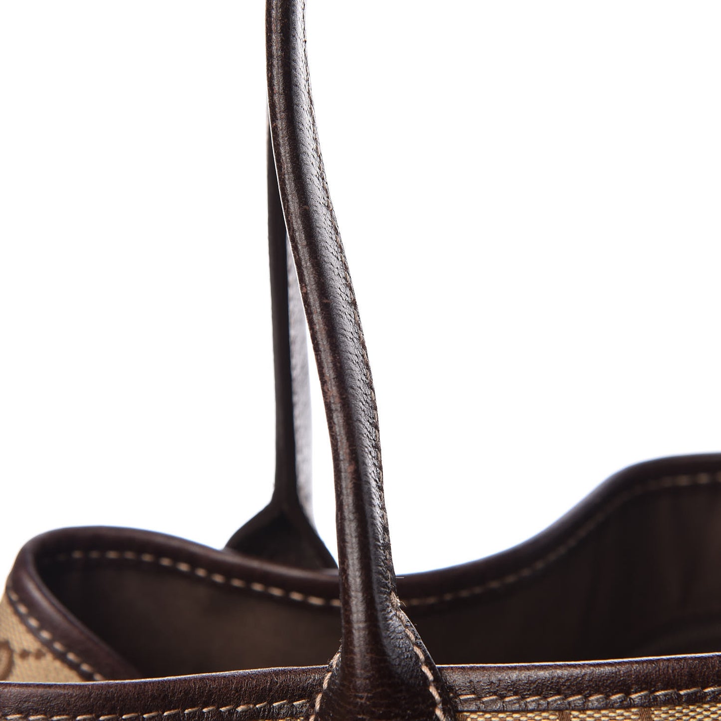 Monogram Medium Princy Tote Dark Brown
